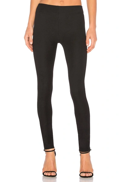 Joseph Gabardine Mid-rise Stretch-woven Leggings In Black