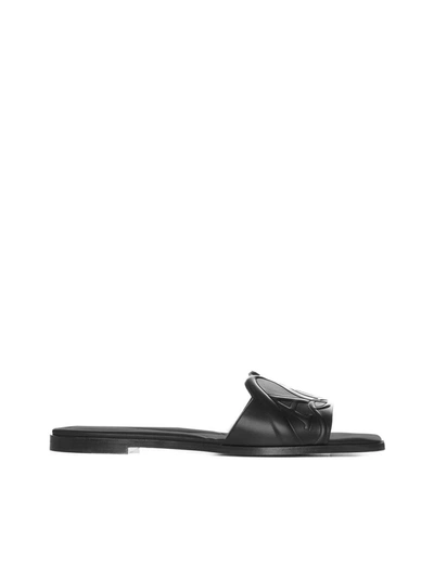Alexander Mcqueen Sandals In Black