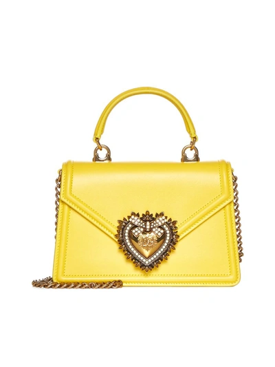Dolce & Gabbana Bags In Giallo Oro