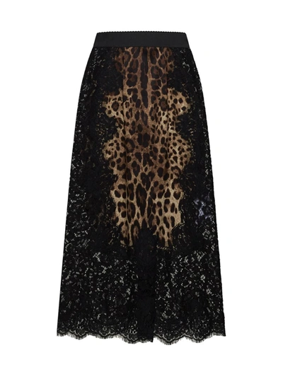 Dolce & Gabbana Skirt In Leo New