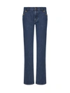 Filippa K Low-rise Straight Jeans In Washed Mid Blue