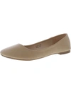 BELLA MARIE STACY 13 WOMENS FAUX LEATHER SLIP ON BALLET FLATS