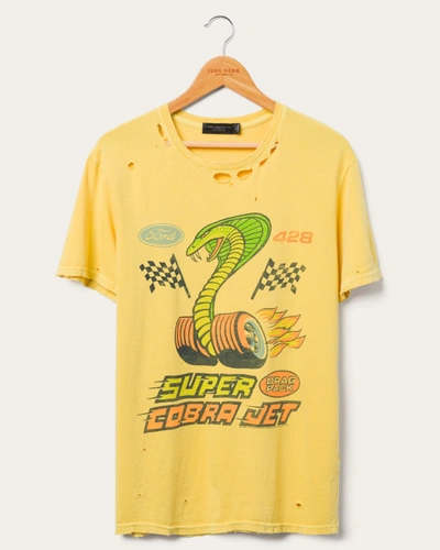 Junk Food Clothing Ford Super Cobra Jet Vintage Tee In Orange