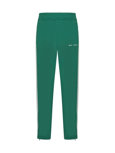 Palm Angels Pants In Green Off White