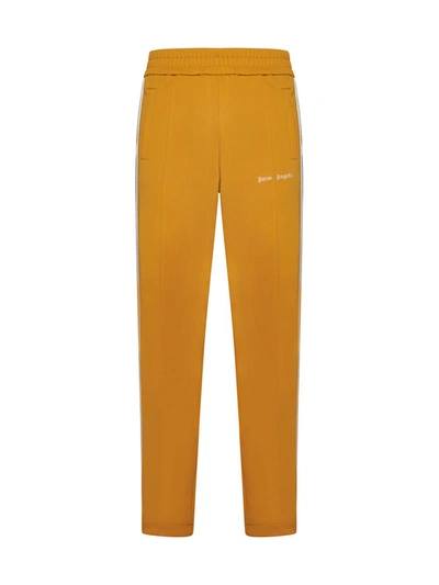 Palm Angels Pants In Orange Off White