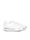 Premiata Sneakers Mased Tessuto In White