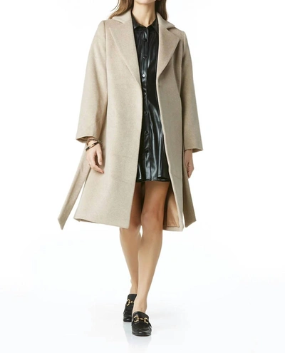 Tart Collections Chantria Coat In Heather Tan In Brown