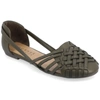 Journee Collection Journee Ekko Weave Flat In Green