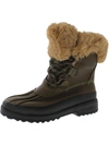 SPERRY MARITIME WOMENS FAUX FUR WARM WINTER & SNOW BOOTS