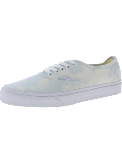 Vans Authentic Womens Fitness Lifestyle Skate Shoes In White