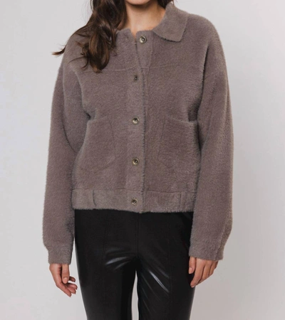 Rino And Pelle Bubbly Jacket In Taupe In Beige
