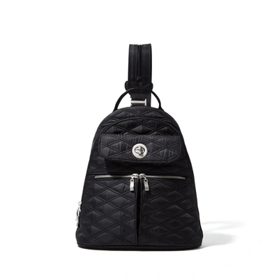 Baggallini Women's Naples Convertible Sling Backpack In Black