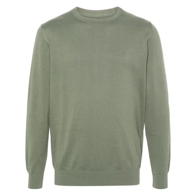 Barbour Jumpers In Green