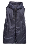 MAX MARA WATER RESISTANT CAMELUXE PADDED HOODED LONG VEST