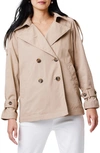 NIC + ZOE FEMME SHORT COTTON TRENCH JACKET