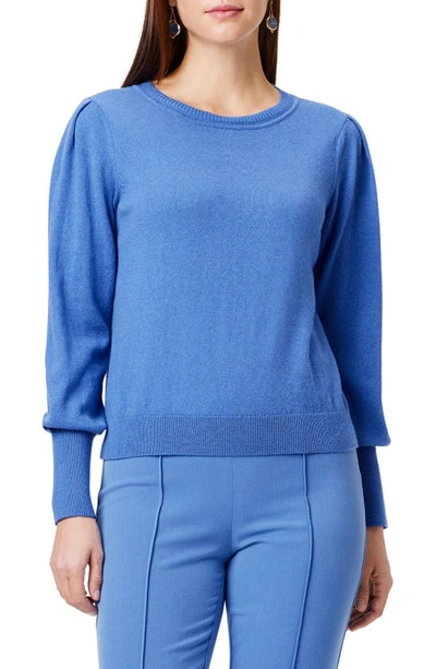 Nic + Zoe Nic+zoe Puff Shoulder Sweater In Morning Glory