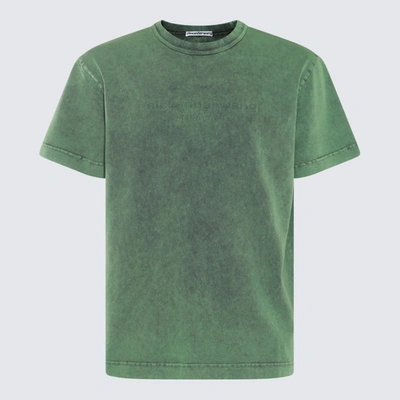 Alexander Wang Green Cotton T-shirt