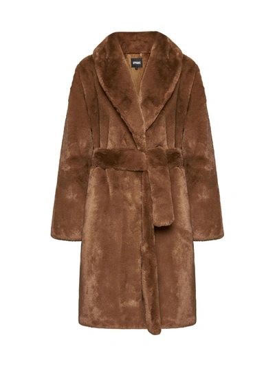 Apparis Coats In Brown