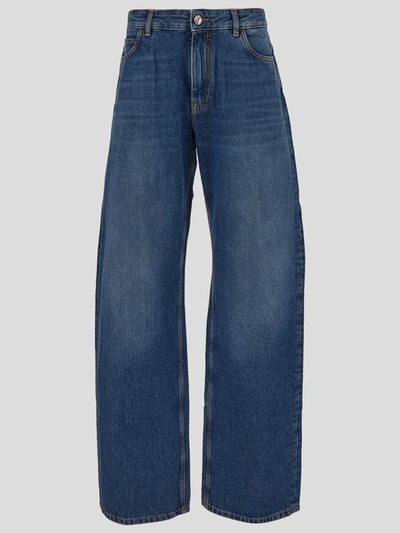 Etro Rigid High-rise Straight-leg Jeans In Blue