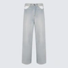 MAISON MARGIELA MAISON MARGIELA BLUE COTTON JEANS