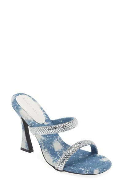 Azalea Wang Bling Baby Slide Sandal In Blue