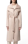 Soia & Kyo Modular Utility Trench Coat In Mist