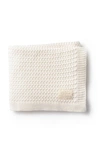 Domani Home Herringbone Knit Baby Blanket In Cream