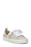 Lucky Brand Women's Dyllis Cutout Lace-up Sneakers In Natural