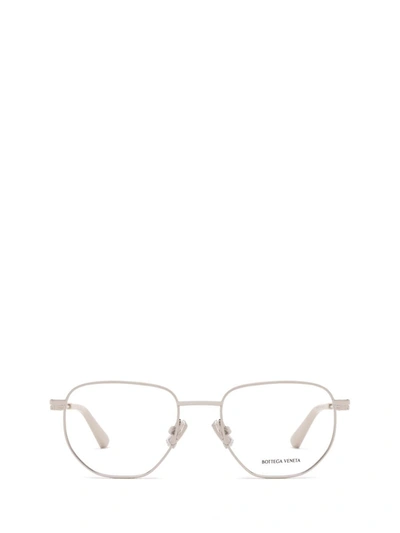 Bottega Veneta Eyeglasses In Silver
