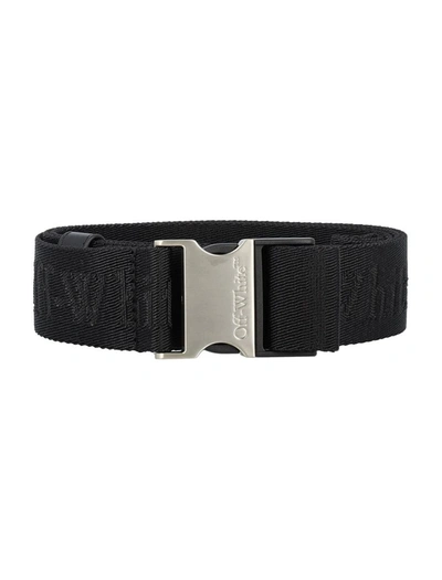 Off-white Longtape Belt In Black