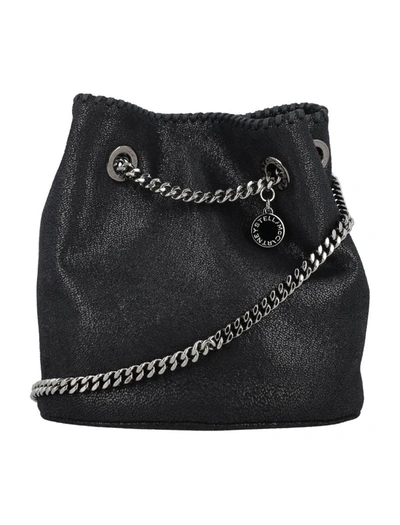 Stella Mccartney Falabella Bucket Bag In Black