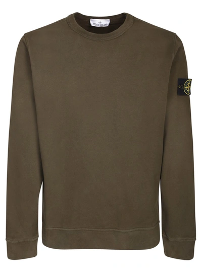 Stone Island Sweater  Men Color Military In Green