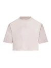 OFF-WHITE LAUNDRY CROPPED TEE