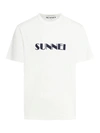 Sunnei Man T-shirt White Size L Organic Cotton In White