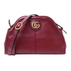 GUCCI GUCCI RE(BELLE) RED LEATHER SHOULDER BAG (PRE-OWNED)