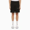 PALM ANGELS PALM ANGELS COTTON BERMUDA SHORTS WITH LOGO