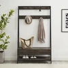 Crosley Jacobsen Hall Tree In Brown Ash Finish By