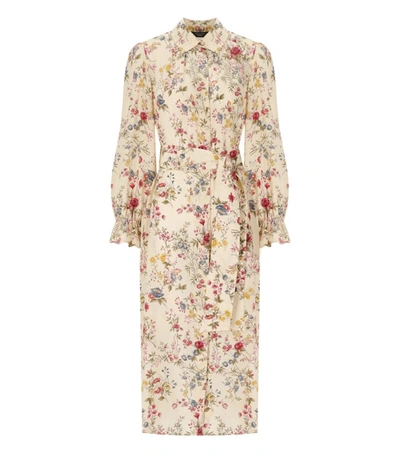 Weekend Max Mara Ciad Ivory Shirt Dress