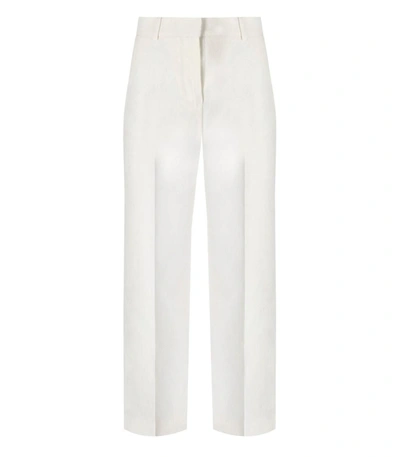 Weekend Max Mara Zircone White Trousers