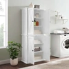 Crosley Furniture Clifton Distressed White Tall Pantry