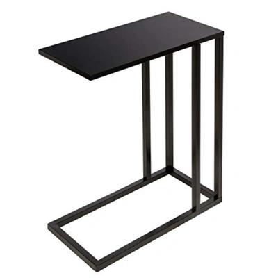 Honey Can Do Honey-can-do C End Table In Black