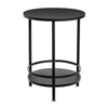 HONEY CAN DO HONEY-CAN-DO 2 TIER ROUND SIDE TABLE
