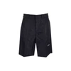 Valentino Flower Embroidery Bermuda Shorts In Black