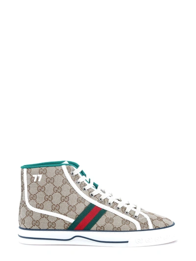 Gucci Canvas Sneakers In Multi