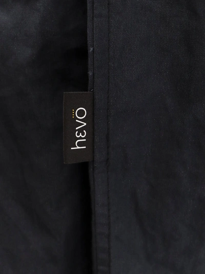 Hevo Cotton And Metal Shirt In Black