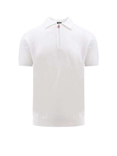 Kiton Polo Shirt In White