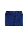 Vivienne Westwood Denim Foam Mini Skirt For