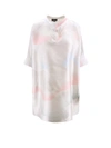 Giorgio Armani Oversized Printed Silk Blouse