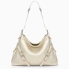 GIVENCHY GIVENCHY MEDIUM VOYOU BAG IN IVORY LEATHER