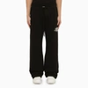 AMIRI BLACK LOGOED JOGGING TROUSERS